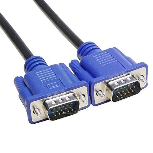 VGA to VGA Original | Crystal Cable for PC / CCTV / Projector ETC Male to Male VGA Cable