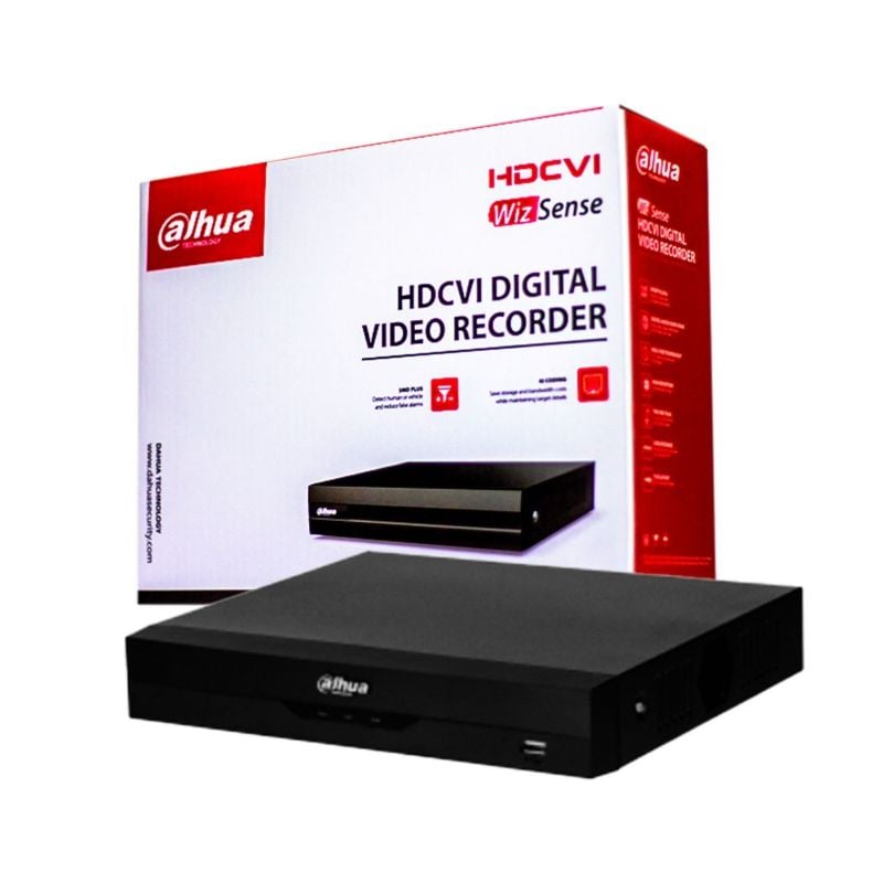 Dahua WizSense HDCVI Digital Video Recorder | 4 Channel | 1 HDD | HDMI