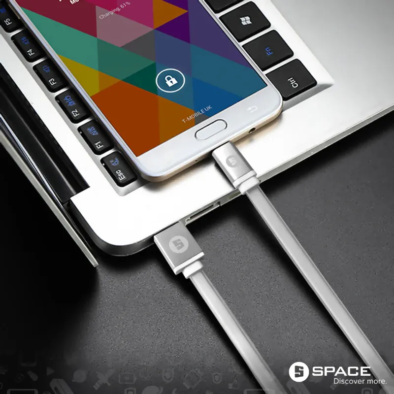 Space ChargeSync Jelly Micro USB Cable