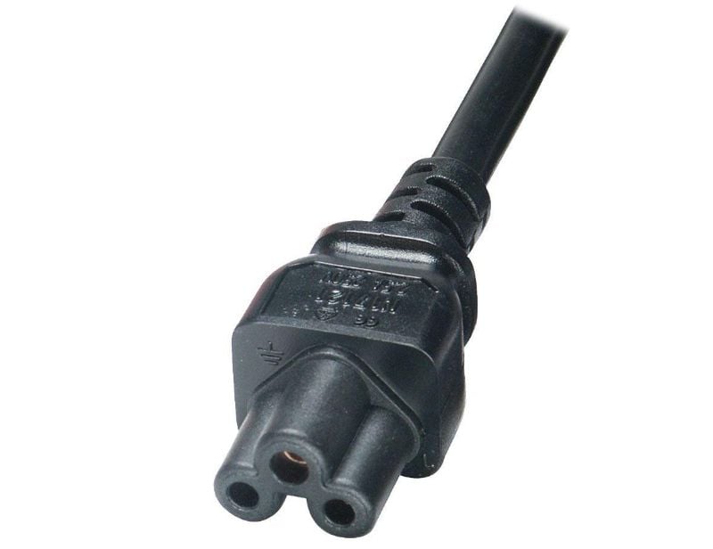 FLOWER Cable LAPTOP Charger Cable | 3 PIN Ac Cable Charger Accessories | 220-V Cable | POWER Cord Cable