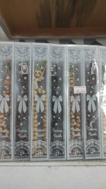 Tasbih Bungkus Mika Isi 50