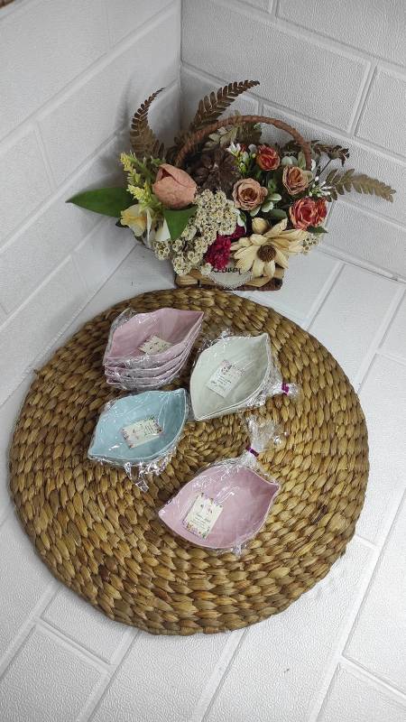 Mangkok Daun Plastik Bungkus Plastik Isi 50