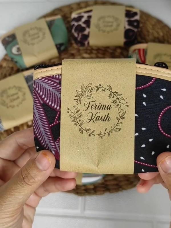 Dompet Batik Kecil Bungkus Plastik Isi 50