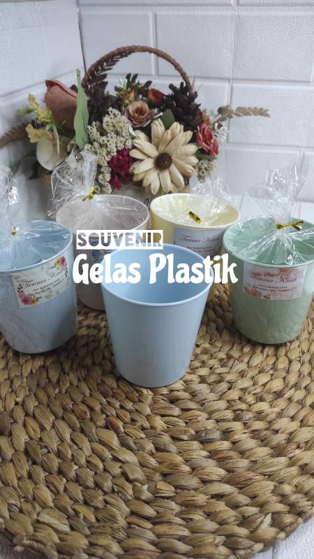 Gelas Plastik Bungkus Plastik Isi 50