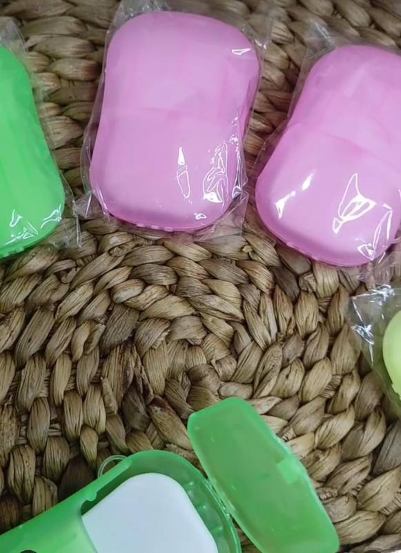 Sabun Kertas Bungkus Plastik Isi 50
