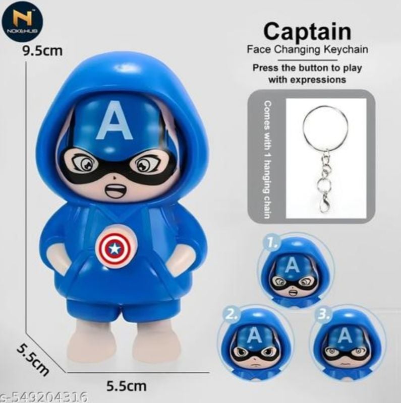 Face Changing Keychains