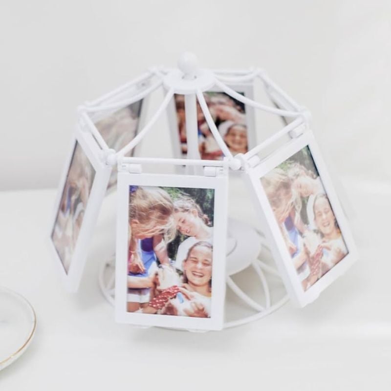 Music Photo Ferry Rotating Wheel - Piano Sound Rotating Music Box Photo Frame