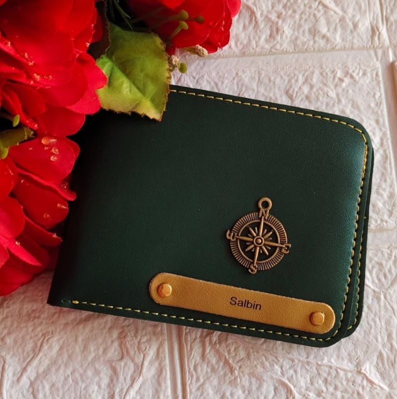 Men's Wallet - Name & Charm