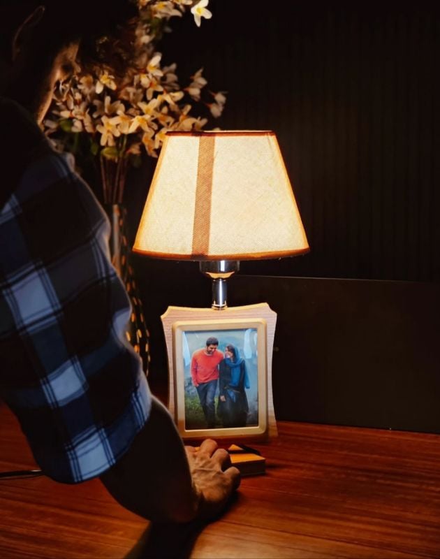 Table Lamp Square Frame