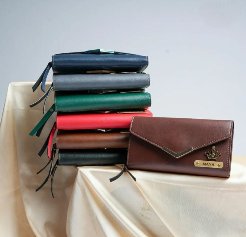 Ladies Wallet - Name & Charm