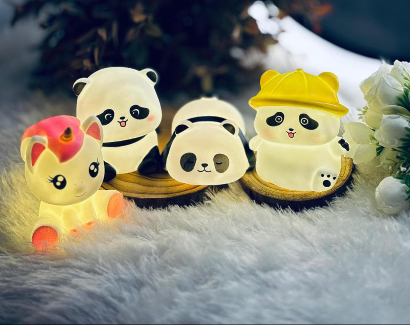 Unicorn & Panda Portable light