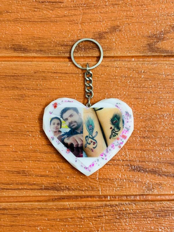 Resinart Photo Key chain