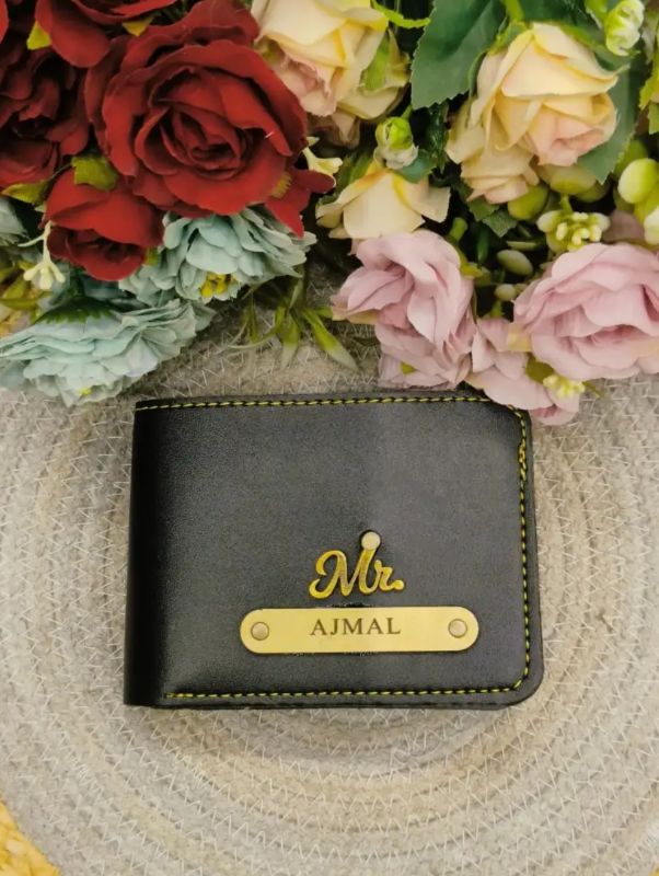 Men's Wallet - Name & Charm