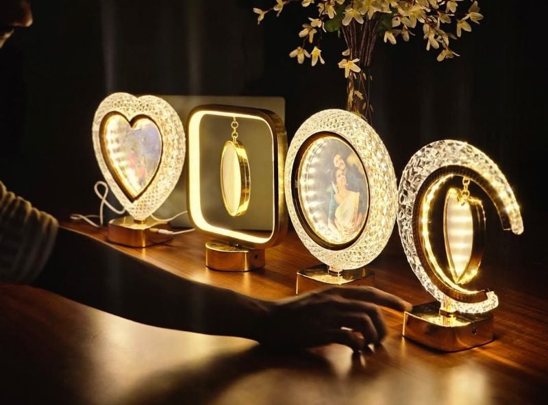 Half Moon Lamp Mirror