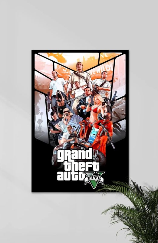 Poster A5 - Size (Set of 4)