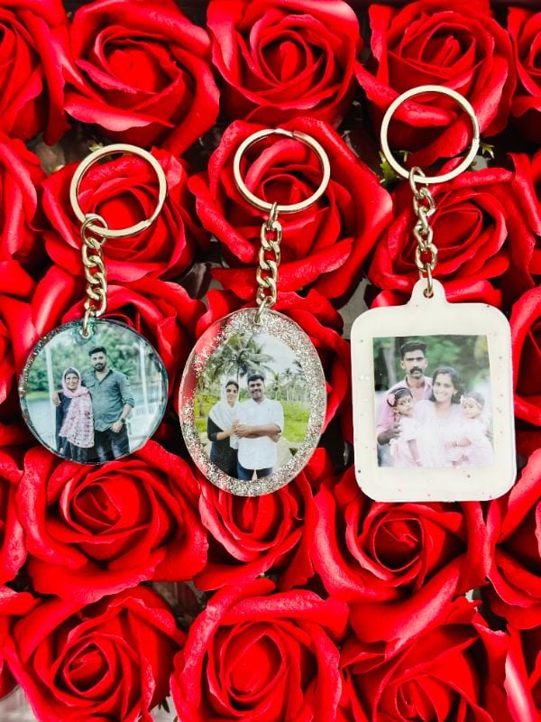 Resinart Photo Key chain