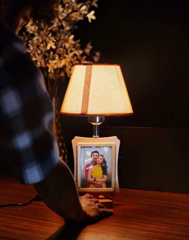 Table Lamp Square Frame