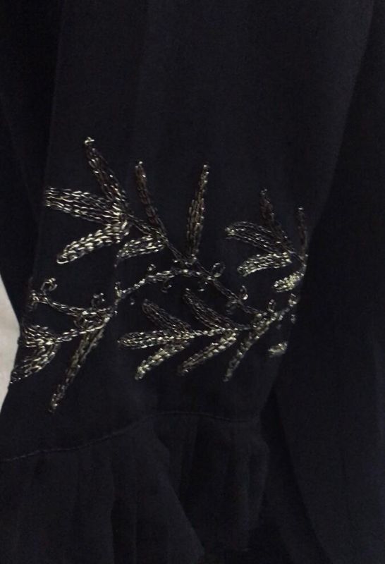 Abaya golden work