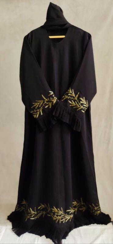 Abaya golden work