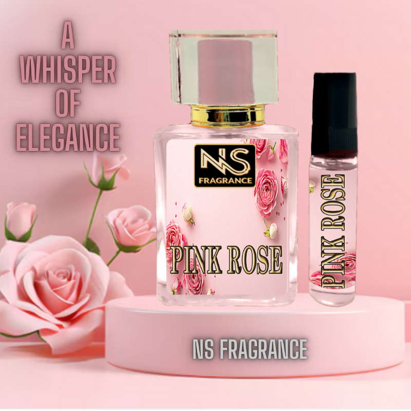 PINK ROSE Perfume for Girls – Top Rated Selling Product – Luxury-Inspired Fragrance at Low Price – Branded Original Scent – Long Lasting Ladies Perfume – Romantic Gift for Women – Perfume Gift Set by NS Fragrance