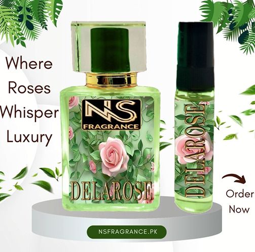 DELAROSE Long Lasting Eau de Parfum 50ml | Sweet Floral Fruity Fragrance | 30–40% Oil Concentration | 12–14 Hours Lasting Perfume | Premium Luxury Scent for Daily & Special Wear