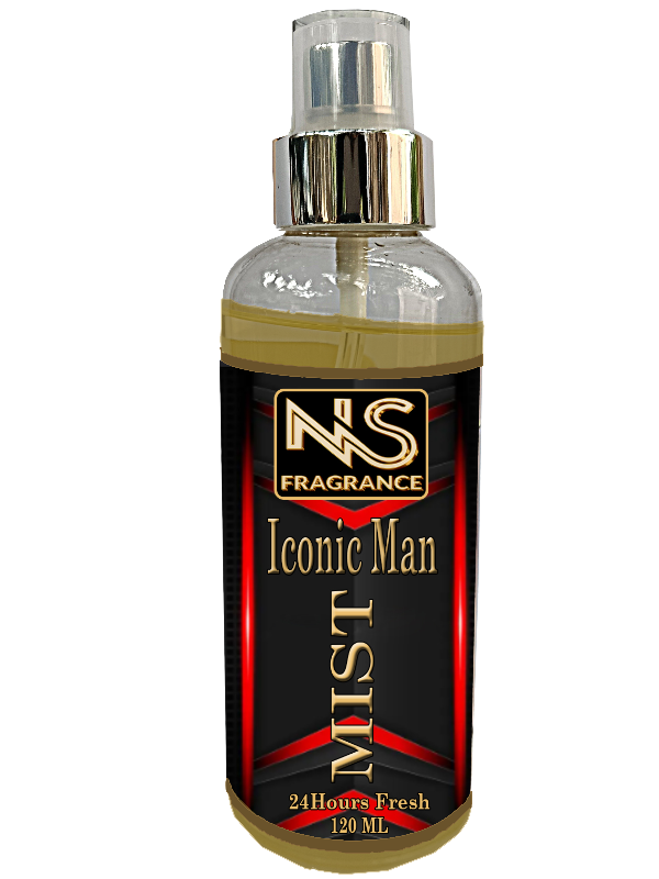 ICONIC MEN Body Spray for Men | Long-Lasting Night Fragrance, Bold & Seductive Scent, Fresh & Masculine | Premium Confidence Booster | Elegant Evening Mist | Attraction Magnet All-Day All-Night Freshness