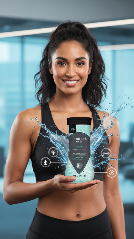 غسول سمرز إيف اليومي للأداء مع أكتي-كول | انتعاش منعش للجسم  Summers Eve Daily Performance Wash with Acti-Cool | Invigorating Body Freshness