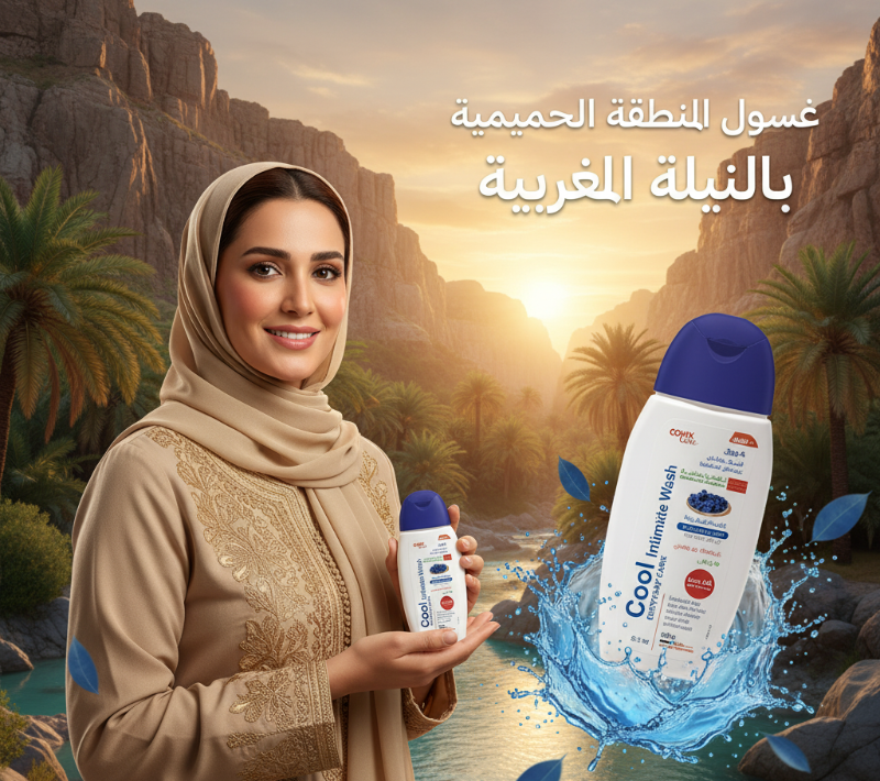 غسول كوفيكس كير كول اليومي للمناطق الحساسة مع النيلة المغربية | لبشرة مشرقة وموحدة اللون  
Cofix Care Cool Daily Intimate Wash with Moroccan Indigo | For Radiant, Even-Toned Skin