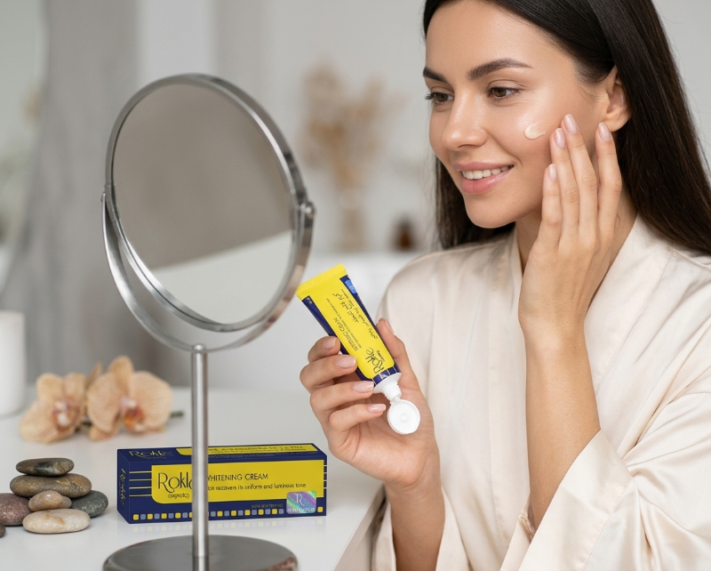 Rokle Whitening Cream: Paraben-Free Dark Spot Corrector & Skin Brightener