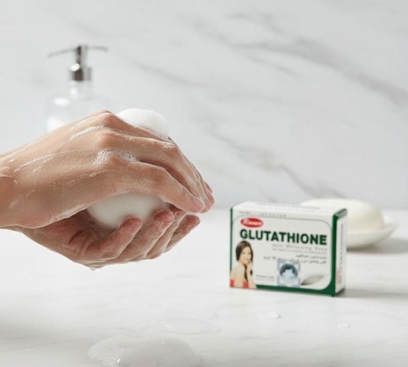 صابون الجلوتاثيون لتفتيح البشرة Glutathione Skin Whitening Soap