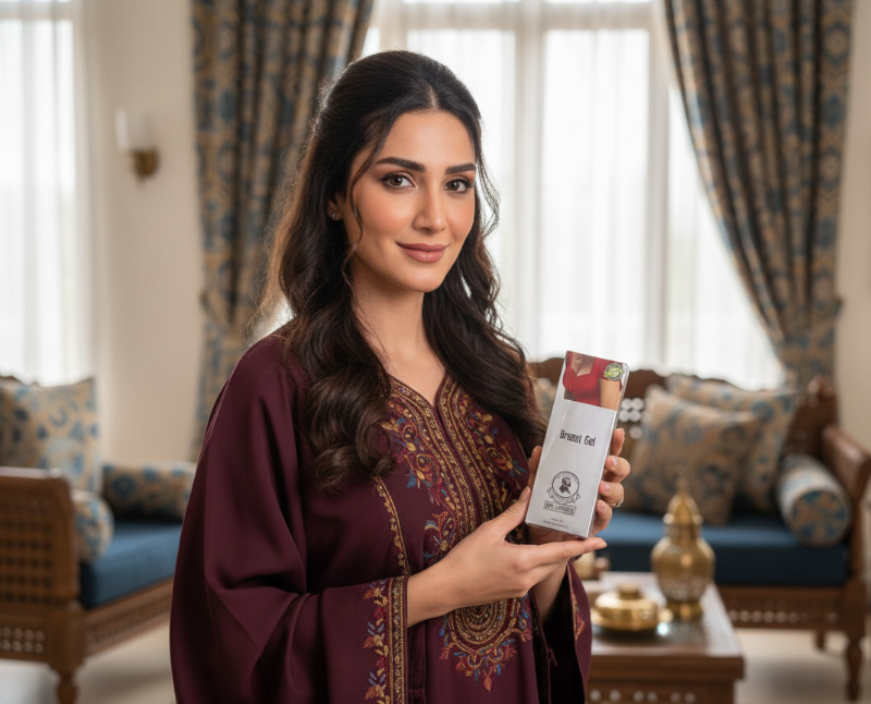 Dr. James Natural Herbal Breast Gel | Firming & Toning Herbal Gel for Breast Enlargement & Skin Care