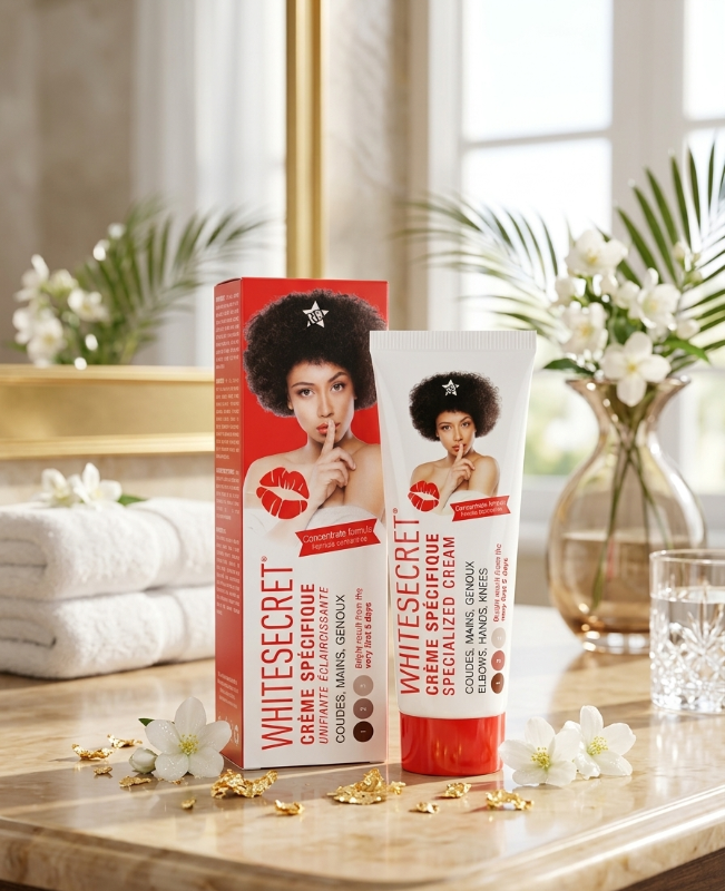 White Secret Specialized Cream: Lightens Elbows, Hands & Knees – WARNING: Contains Dangerous Corticosteroid