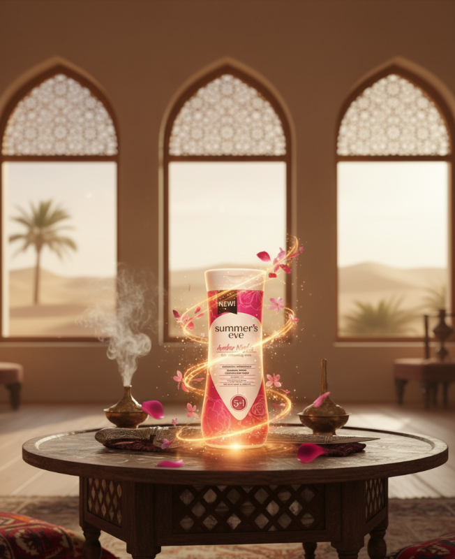 غسول سمرز إيف المنعش اليومي "ليالي العنبر" | متوازن الحموضة بالشوفان والشيا | برائحة الزهور، 15 أونصة سائلة  Summer's Eve Amber Nights Daily Refreshing Wash | pH Balanced with Oat & Shea | Floral Scent, 15 fl oz