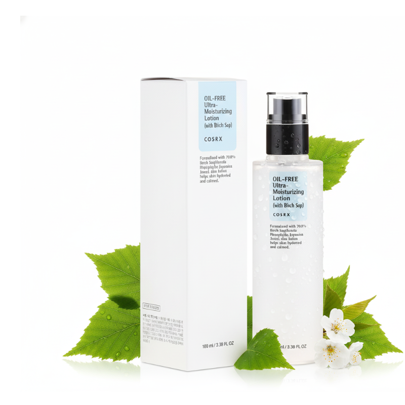 COSRX Oil-Free Ultra-Moisturizing Lotion with Birch Sap - Lightweight Hydration for Oily & Sensitive Skin