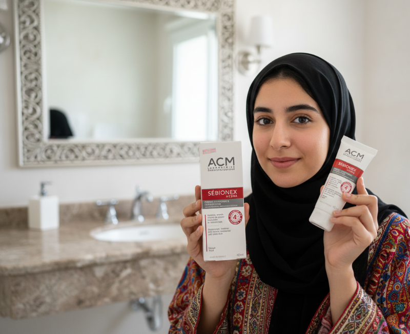 ACM Sébionex Hydra Repair Cream – Moisturizer for Sensitive & Weakened Skin | Niacinamide Barrier Repair | Fragrance-Free, Non-Comedogenic – 40ml