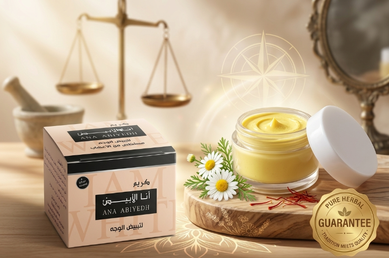 Lattafa Ana Abiyedh Perfumed Body Cream: Oriental & Musky with White Musk, Oud & Vanilla – Mukhammaria Jamid