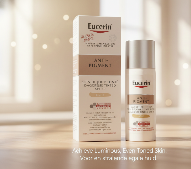 Eucerin Anti-Pigment Tinted Day Cream SPF 30 – Light | Corrects, Covers & Protects