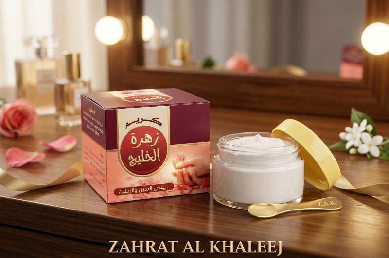 Zahrat Al Khaleej Cream (زهرة الخليج): Hand & Foot Whitening – Reduces Dark Spots, Pigmentation & Tanning