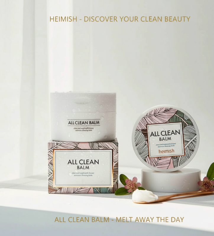 Heimish All Clean Balm – The Viral 3-Texture Melting Cleanser | Award-Winning Makeup Remover for Sensitive Skin | K-Beauty Cult Favorite