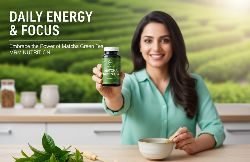 MRM Nutrition Matcha Green Tea Capsules | Japanese Matcha Antioxidant & Metabolism Support