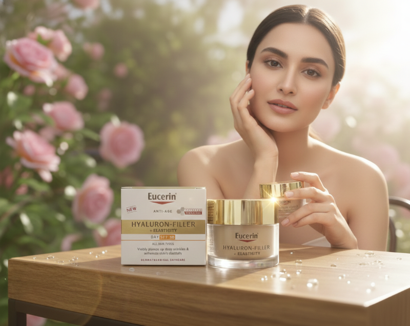 Eucerin Hyaluron-Filler + 3x Elasticity Day Cream SPF 30 | Anti-Aging for Mature Skin