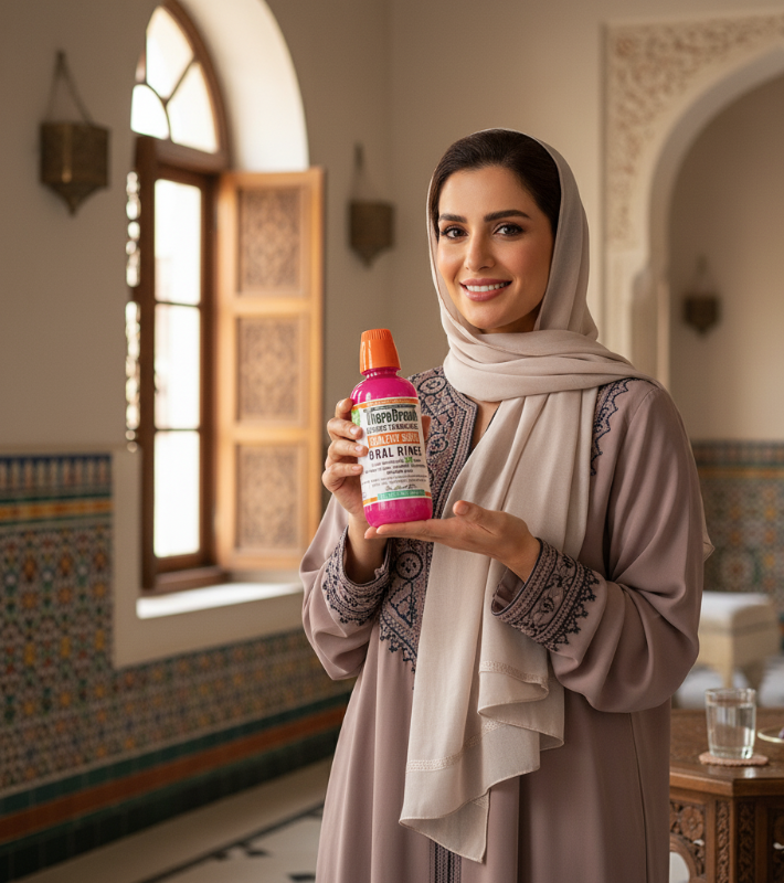 Therabreth Anticavity Fluoride Mouthwash, Sparkling Mint Flavor | 24-Hour Cavity Protection & Fresh Breath | Alcohol-Free
غسول الفم ثيرابريث المضاد للتسوس بالفلورايد، بنكهة النعناع الفوار | حماية من التسوس تدوم 24 ساعة ونفس منعش | خالٍ من الكحول