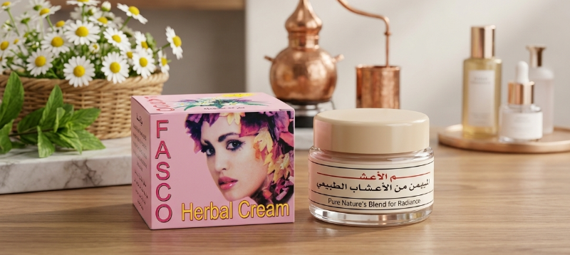 Fasco Herbal Cream: Natural Brightening Cream – Reduces Blemishes, Dark Spots & Pigmentation for Face