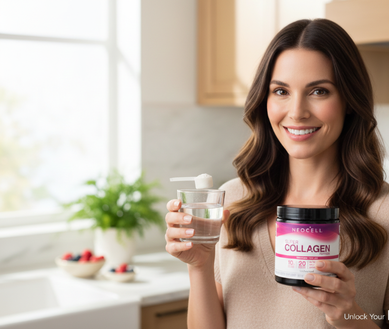 NeoCell Super Collagen Peptides Powder | Hydrolyzed Collagen Types 1 & 3 for Skin, Hair, Nails & Joints