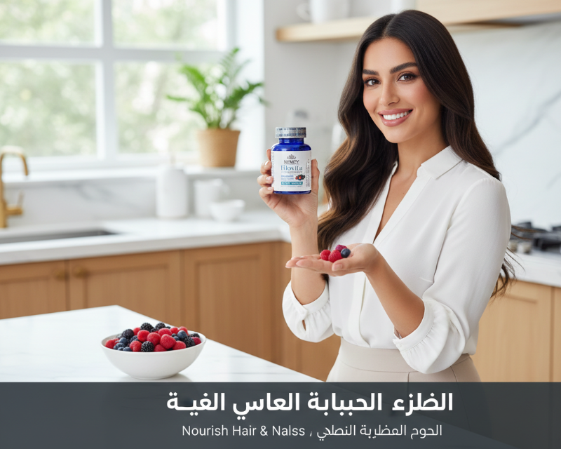 Infinity Biovita Vegan Gummies | Multivitamin Gummies for Hair, Skin & Nails with Mixed Berry Flavor