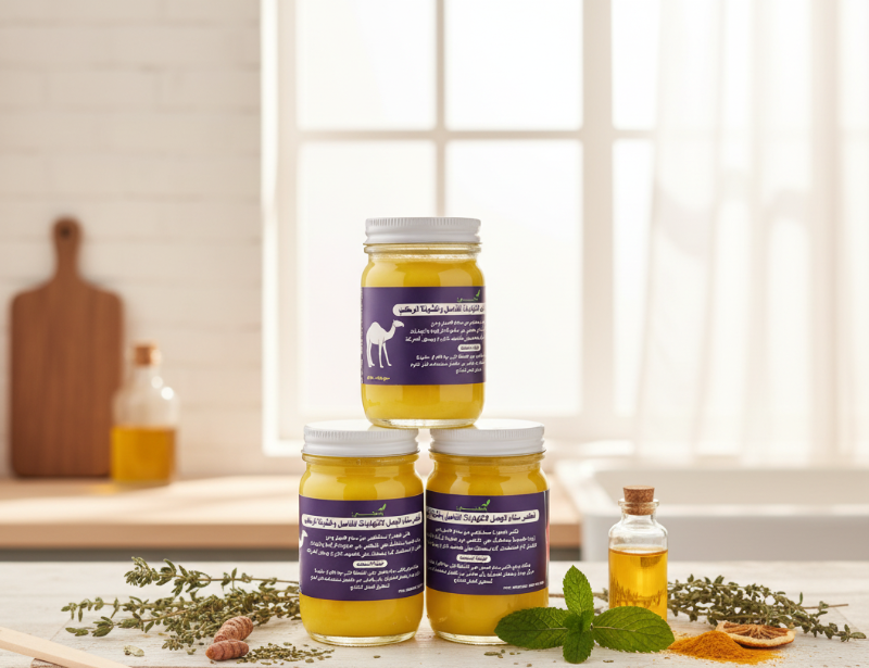 Traditional Camel Hump Fat Ointment – Natural Joint & Knee Relief | Reduces Swelling & Stiffness | Glass Jar | Daily Use