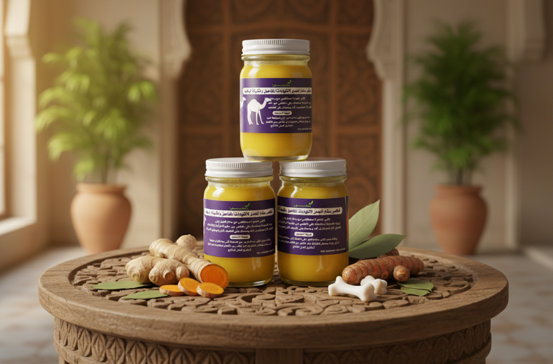 Traditional Camel Hump Fat Ointment – Natural Joint & Knee Relief | Reduces Swelling & Stiffness | Glass Jar | Daily Use