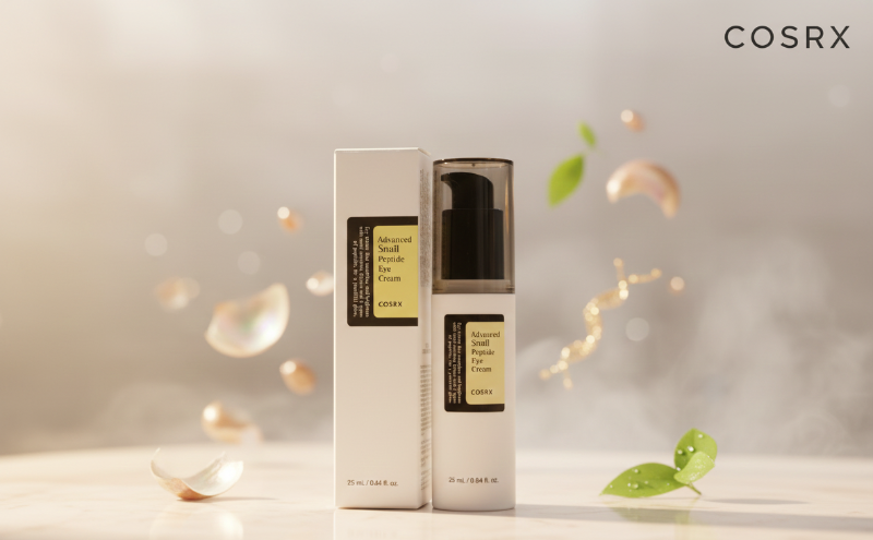 COSRX Advanced Snail Peptide Eye Cream | 73% Snail Mucin + 5-Peptide Complex | Brightens Dark Circles & Firms – 25mL