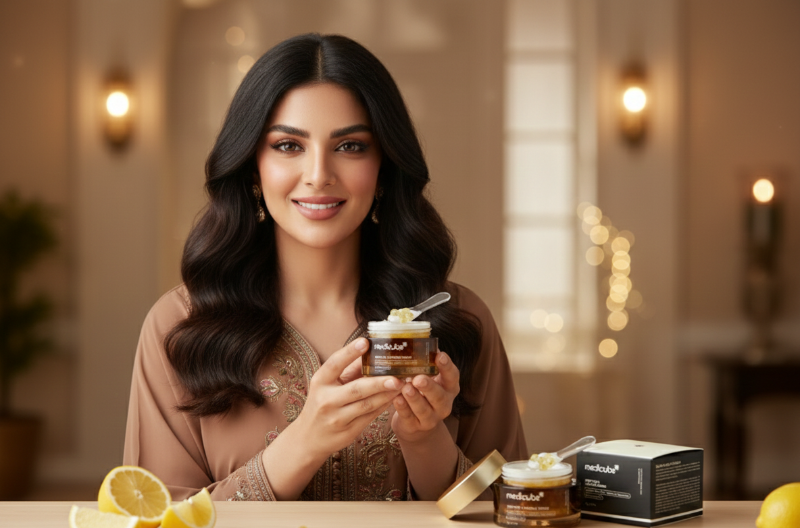 Medicube Deep Vita C Capsule Cream | 50% Sea Buckthorn Vitamin Water & 5% Niacinamide | Brightening Cream with Micro-Capsules