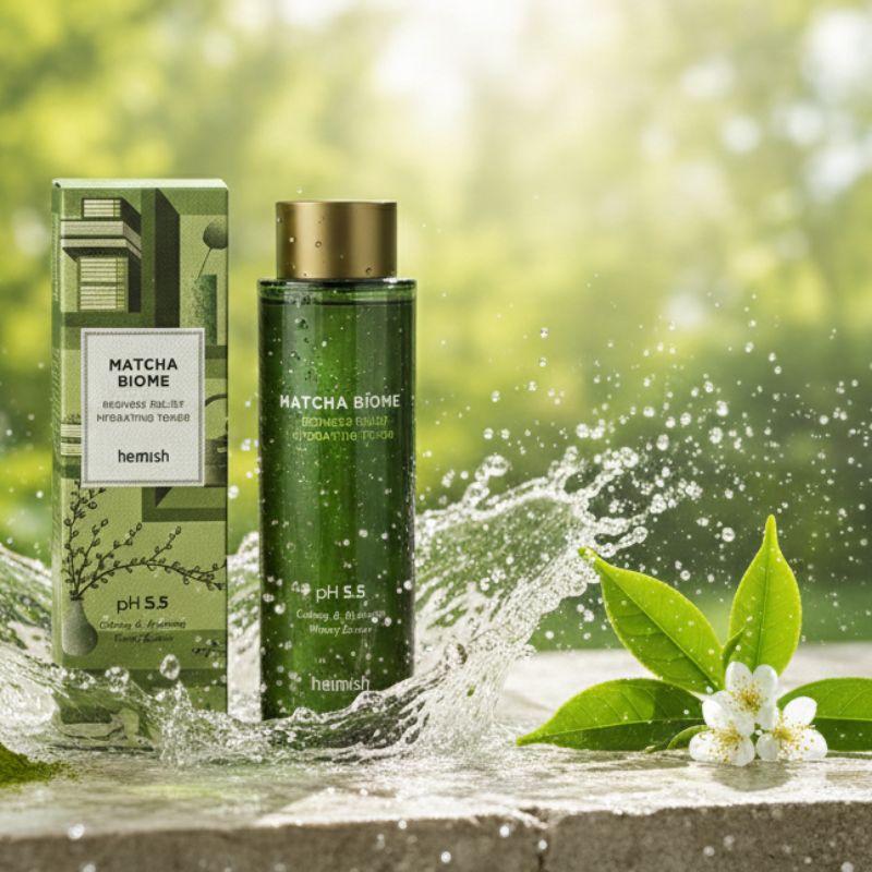 Heimish Matcha Biome Redness Relief Toner | 58,760ppm Matcha + Probiotics | Soothing & Hydrating Essence-Toner for Sensitive Skin